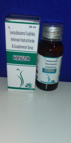 Ambroxol Levosalbutamol Guaifenesin Pediatric Syrup 1