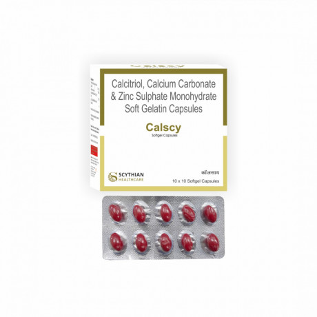 CALICITROL 0.25 MCG + CALCIUM CARBONATE 500 MG + & ZINC 7.5 MG 1