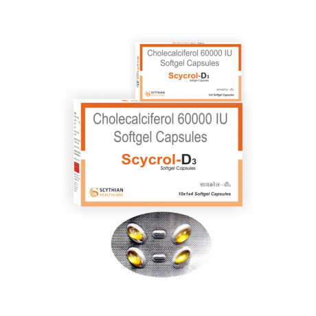 CHOLECALCIFEROL 60000 IU (VITAMIN D3) 1