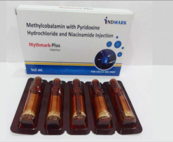 Pyridoxine 100 mg, Mecobalamin 1000 mcg & Nicotinamide 10 mg Injection 1