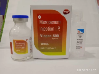 Meropenem 500 mg Injection