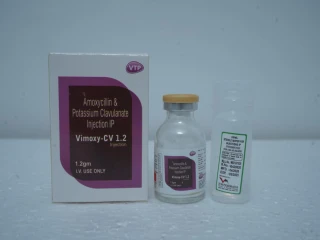 Amoxycillin 1000mg + Potassium Clavulanate 200mg / Vail Injection