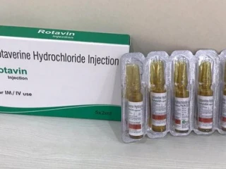 Drotaverine Hydrochloride 40mg/2ml Injection