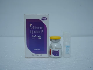 CEFTRIAXONE SODIUM 250MG INJECTION