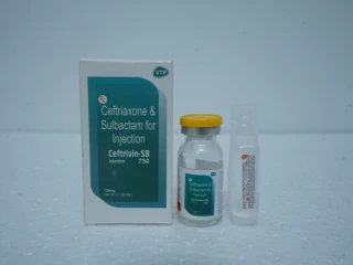 CEFTRIAXONE 500MG + SULBACTAM 250MG INJECTION