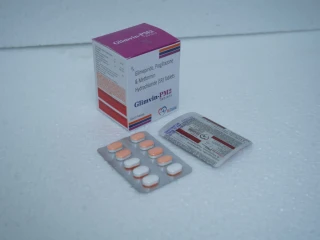 Glimepiride 2mg + Metformin 500mg + Pioglitazone 15mg SR Tablet