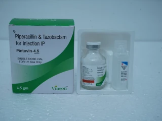 Piperacillin Sodium 4gm + Tazobactum 0.5gm Injection