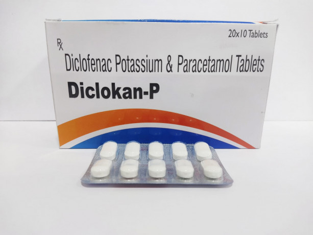 DICLOFENAC, POTASSIUM 50MG Parcetamol 325mg 1