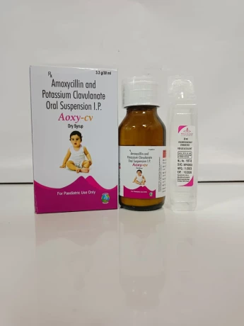 Amoxy Clav Dry Syrup with Water 1