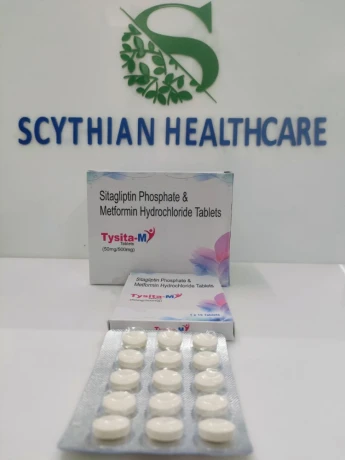 SITAGLIPTIN PHOSPHATE I.P. 64.25MG EQ.TO SITAGLIPTIN 50MG+ METFORMIN HYDROCHLORIDE 500MG TABLE 1