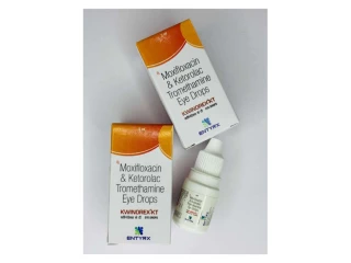 Moxifloxacin and Ketorolac Tromethamine Eye Drops