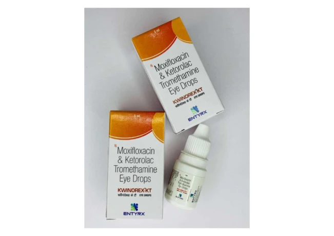 Moxifloxacin and Ketorolac Tromethamine Eye Drops 1