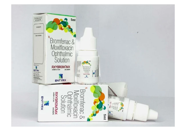 Bromfenac & Moxifloxacin Ophthalmic Solution 1