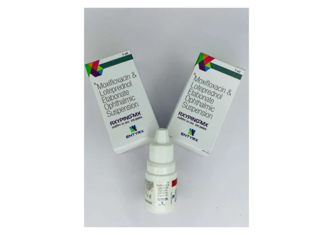 Moxifloxacin loteprednol etabonate ophthalmic suspension 1