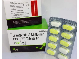 Glimepiride and metforminHCL(SR) tablets