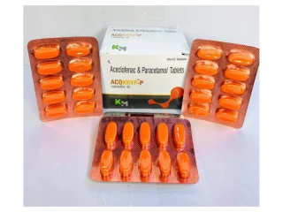 Aceclofenac paracetamol tablets