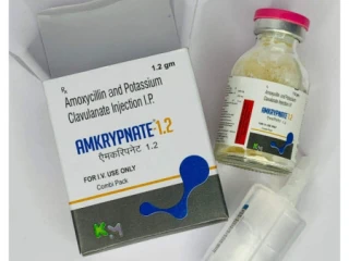 Amoxicillin and potassium clavulanate injection I.P