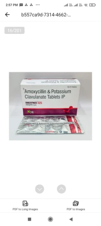 Amoxycillin and Potassium clavulanate tablet 1