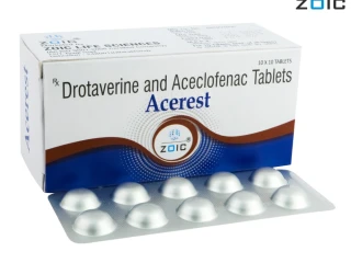 Drotaverine and Aceclofenac Tablets