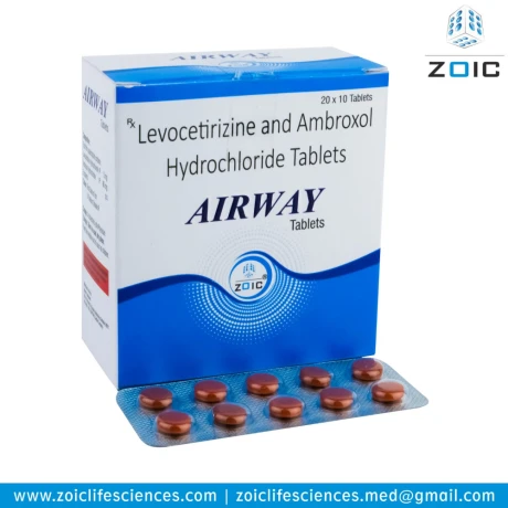 Levocetirizine and Ambroxol Hydrochloride Tablets 1