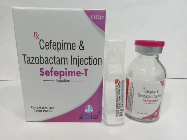 CEFEPIME 1 GM + TAZOBACTUM 125MG 1