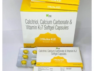 Calcitriol calcium carbonate vitamin k2-7 softgel capsules