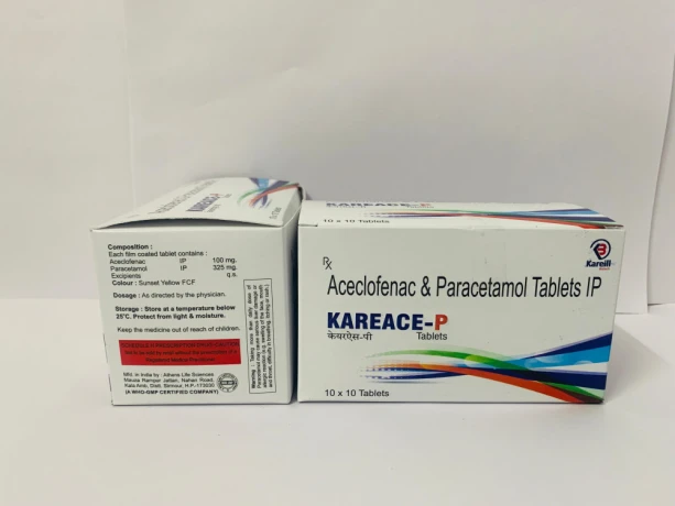 Aceclofenac + Paracetamol 1