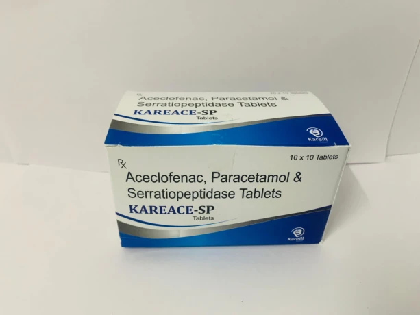 ACECLOFENAC+PARACETAMOL+SERRATIOPEPTIDASE 1