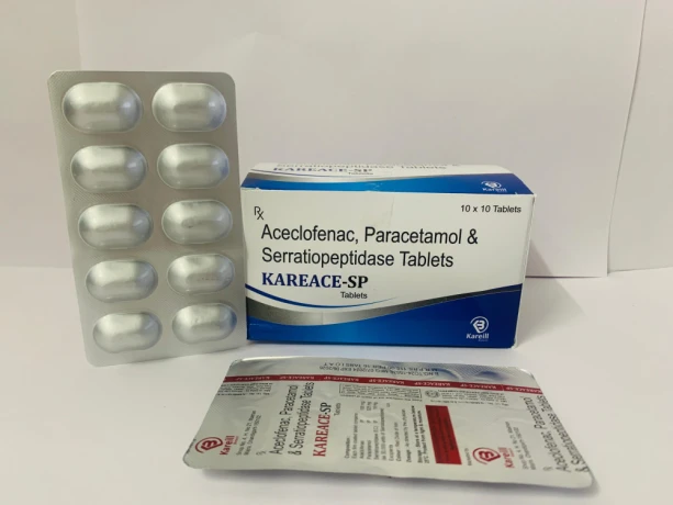 ACECLOFENAC+PARACETAMOL+SERRATIOPEPTIDASE 3