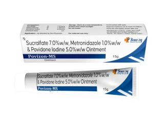 SUCRALFATE, METORNIDAZOLE, POVIDONE IODINE OINTMENT