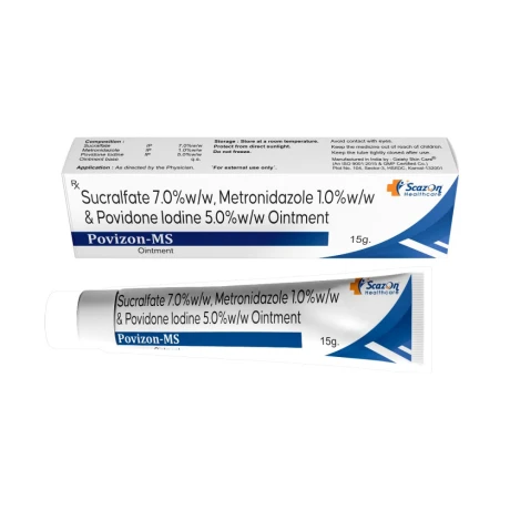 SUCRALFATE, METORNIDAZOLE, POVIDONE IODINE OINTMENT 1