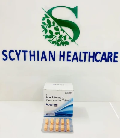 Aceclofenac 100mg & Paracetamol 325mg tablets 1