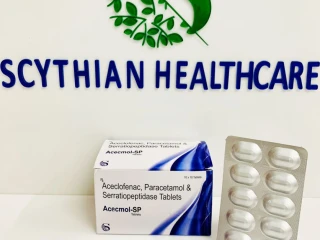 Aceclofenac 100mg, Paracetamol 325mg & Serratiopeptidase 15mg tablets