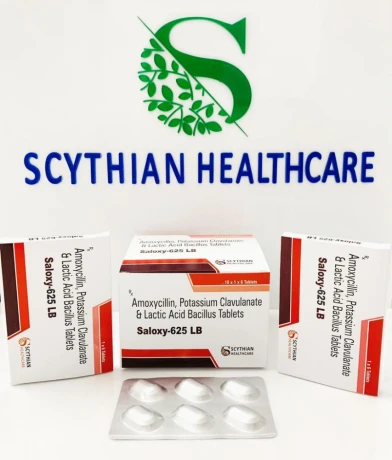 Amoxycillin trihydrate 500mg & Clavulanic acid 125mg+LB tablets(MONOCARTON) 1