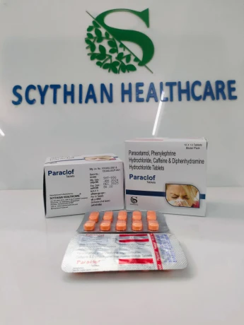 PARACETAMOL 500MG +PHENYLEPHRINE HYDROCHLORIDE 10MG + CAFFINE ( ANHYDROUS) 30MG+ CHLORPHENIRAMINE MALEATE 4MG TABLETS 1