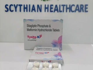 SITAGLIPTIN PHOSPHATE I.P. 64.25MG EQ.TO SITAGLIPTIN 50MG+ METFORMIN HYDROCHLORIDE 500MG TABLET