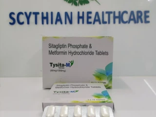 SITAGLIPTIN PHOSPHATE I.P. 64.25MG EQ.TO SITAGLIPTIN 50MG+ METFORMIN HYDROCHLORIDE 1000MG TABLET