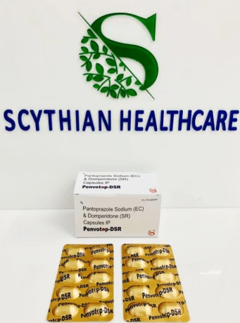 Pantoprazole(EC) 40mg & Domperidone(SR) 30mg capsules 1