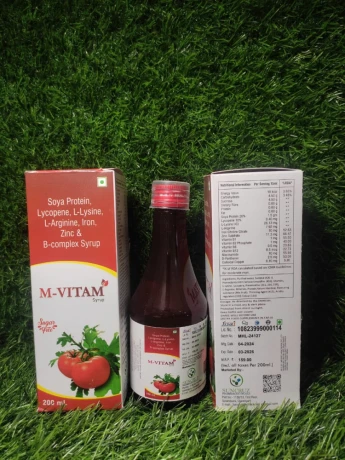 SOYA PROTEIN LYCOPENE L LYSINE L ARGINE IRON ZINC & B COMPLEX 1