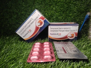 Pantoprazole sodium and domperidone sr capsules