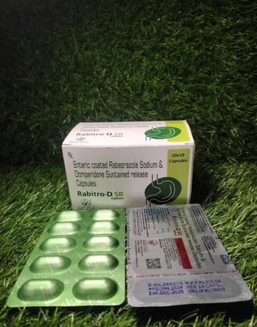 Rabeprazole sodium and domperidone sr capsules 1