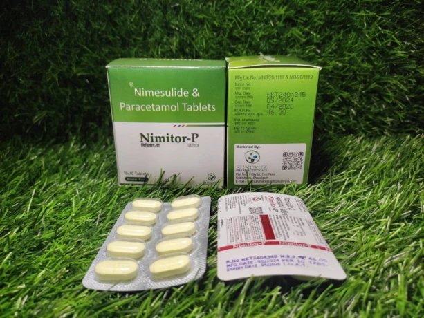 Nimesulide and paracetamol tablets 1