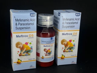 Mefenamic acid & paracetamol suspension