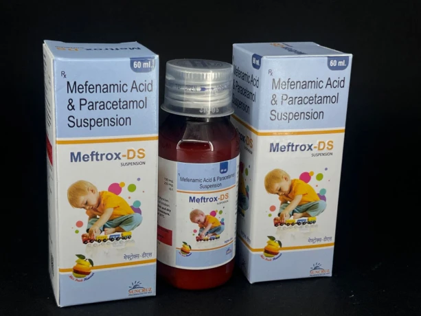 Mefenamic acid & paracetamol suspension 1