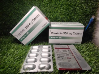 Rifaximin 550 mg tablet