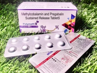 Methylcobalamin and pregabalin sustained release tablet