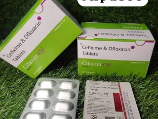 Cefixime and ofloxacin tablets