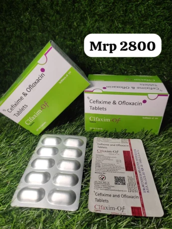 Cefixime and ofloxacin tablets 1