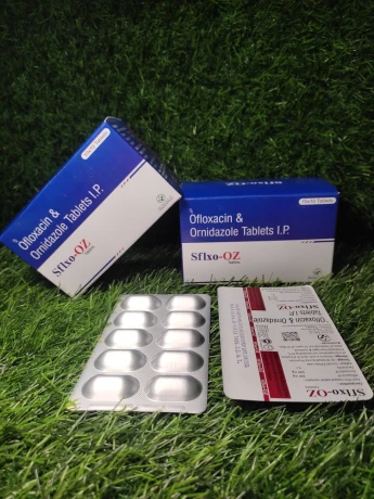 Ofloxacin and ornidazole tablets 1