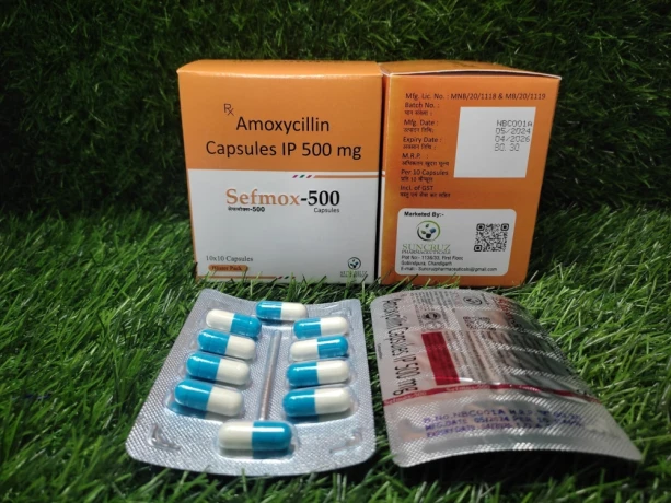 Amoxycillin capsules ip 500 mg 1